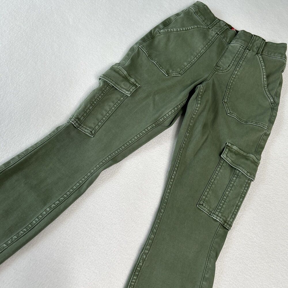 SPANX Olive Green Ankle Cargo Pants